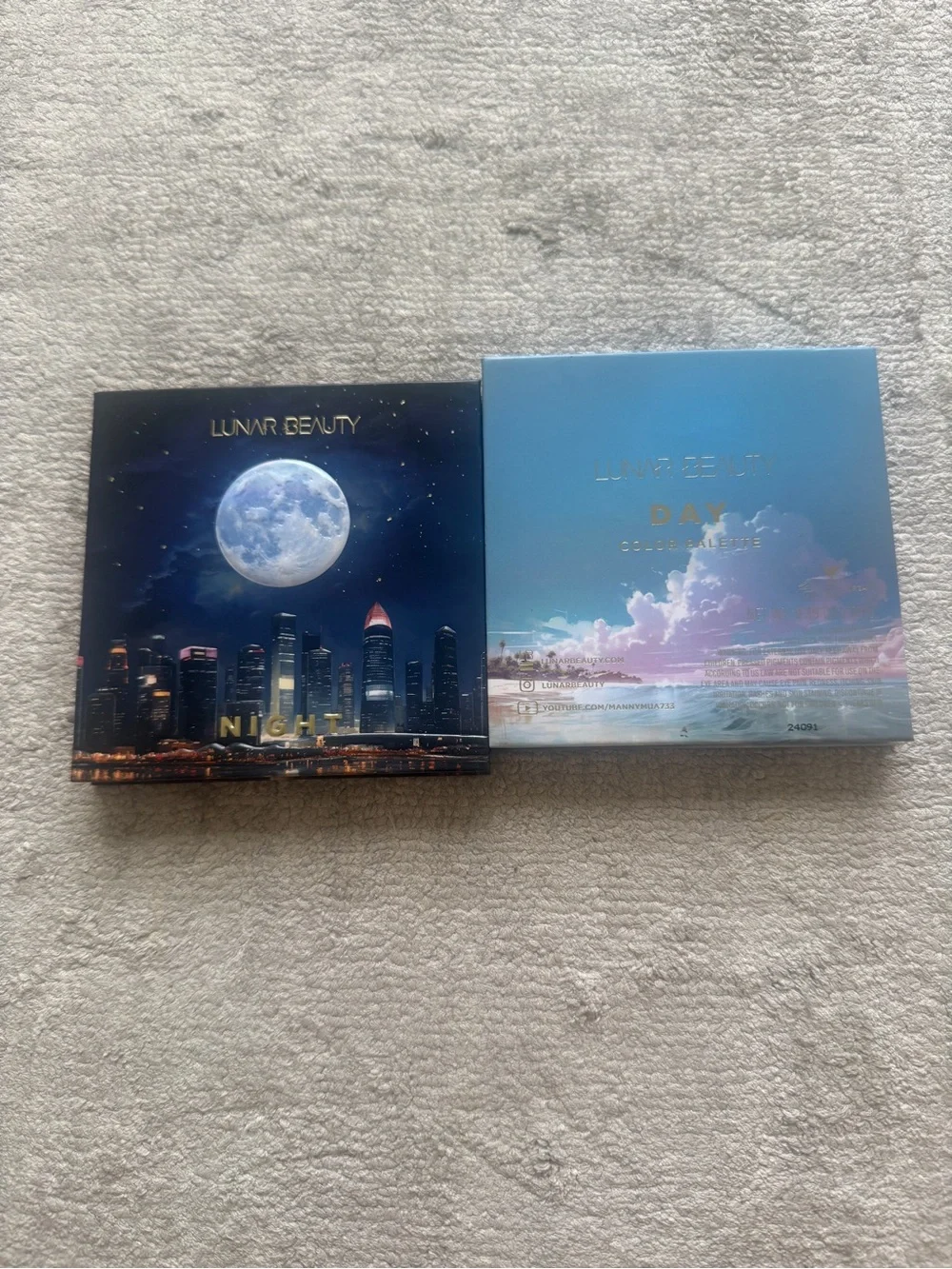 Lunar beauty day and night eye shadow pallet